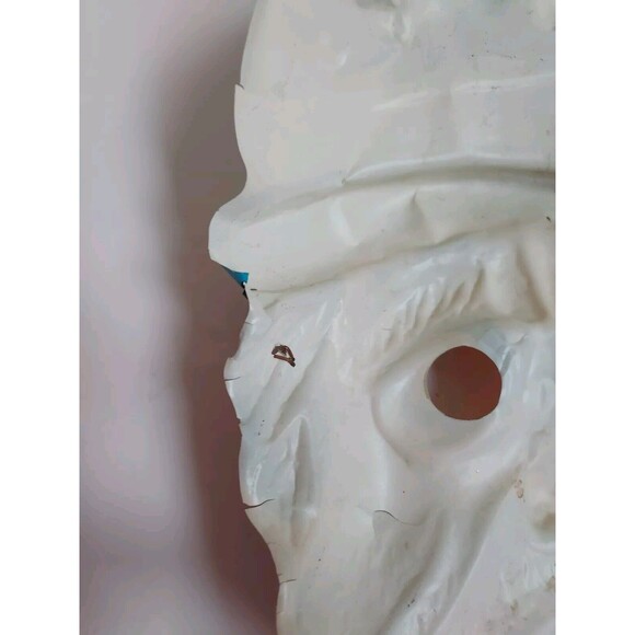 Vintage Plastic Mask Halloween Bum Hobo W/Cigar Ben Cooper? Original Price $.39 - Picture 7 of 7
